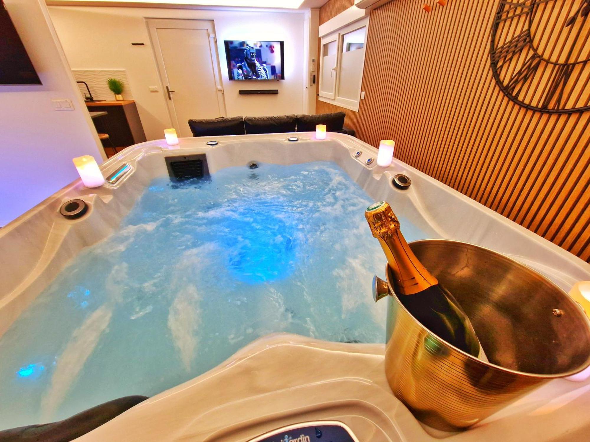 Muntzenheim Relax Spa-4 Pers-Jacuzzi-Parking-Jardin-Clim-Colmar מראה חיצוני תמונה
